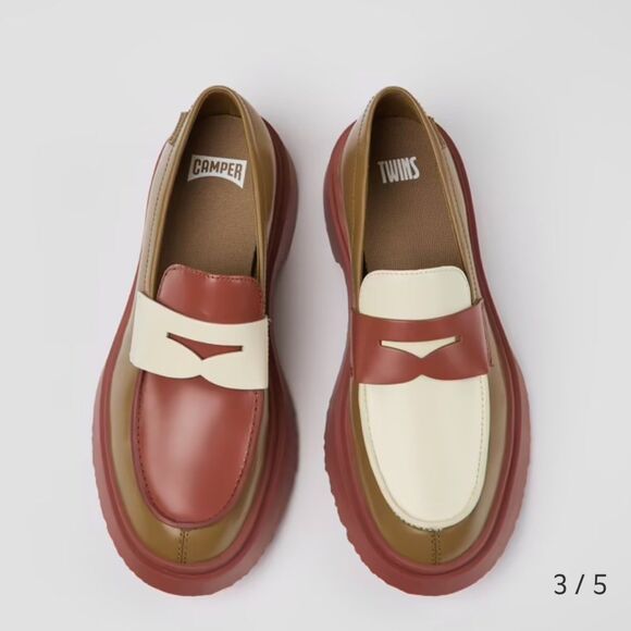Camper Twins Multicolored Loafer for Women sz 36 - Picture 1 of 8
